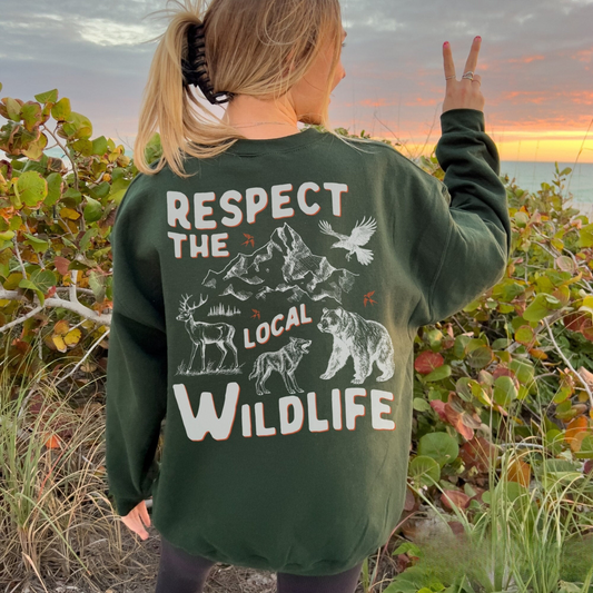 Respect The Local Wildlife Sweater